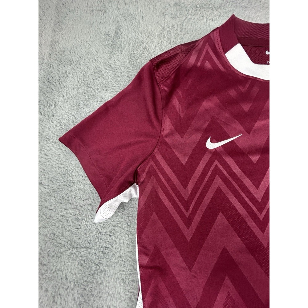 Nike Challenge V Soccer Jersey Shirt Top Womens Large Red White Dri-Fit FD7425 - Picture 3 of 11